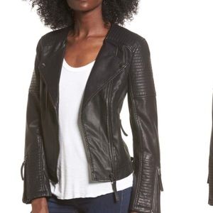 ✨Top Shop Leather Biker Jacket✨